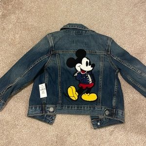 Gap baby Disney Mickey denim jacket, unisex